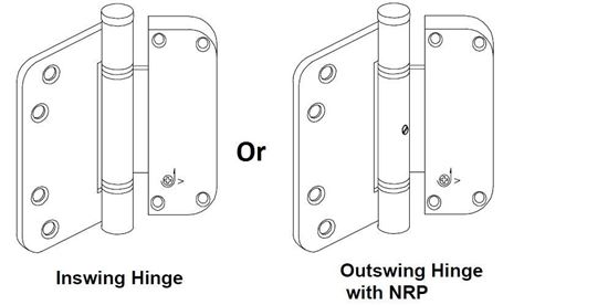 Picture of Pozzi Swing Door Adjustable (Vertical) Hinge PH108