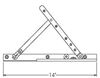Picture of Caradco Awning Adjustable Hinge and 14" Track Set CA106
