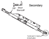 Picture of Caradco Swing Door Single-Point Lock Gear CH104