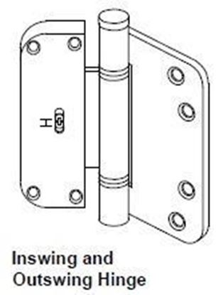 Picture of Weather Shield Swing Door Adjustable (Horizontal) Hinge WH107